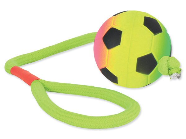 Hračka TRIXIE míček neonový na provaze 30 cm