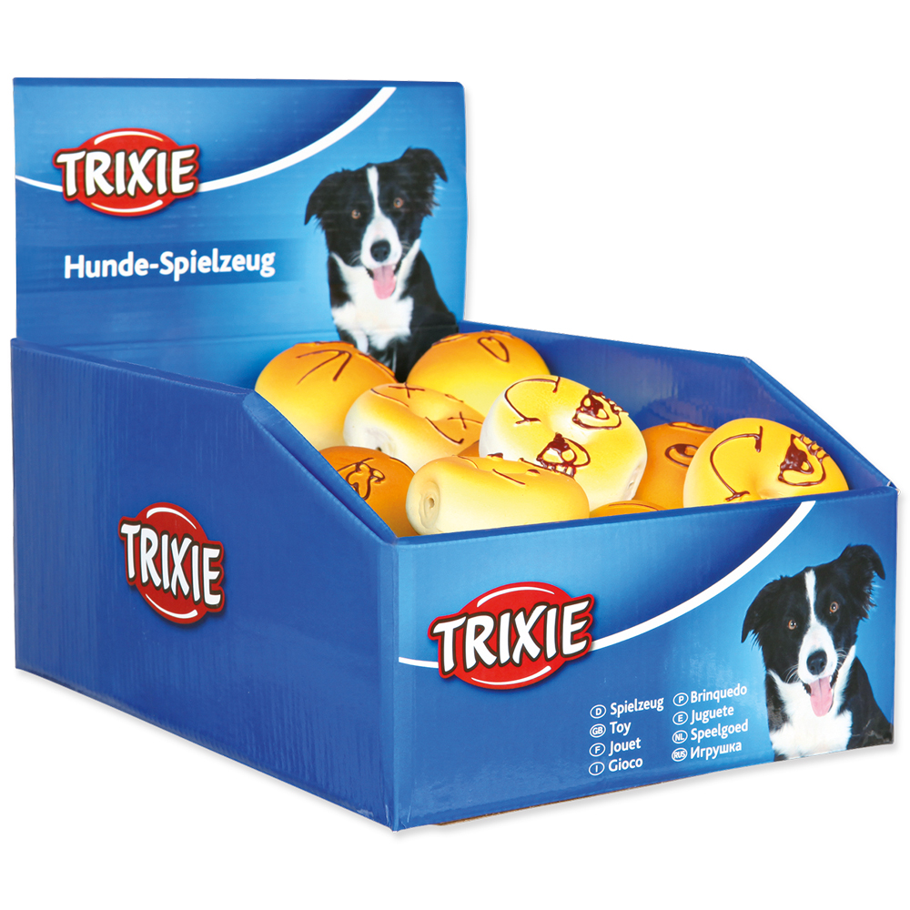Hračky TRIXIE latexová mix 6 cm 44ks
