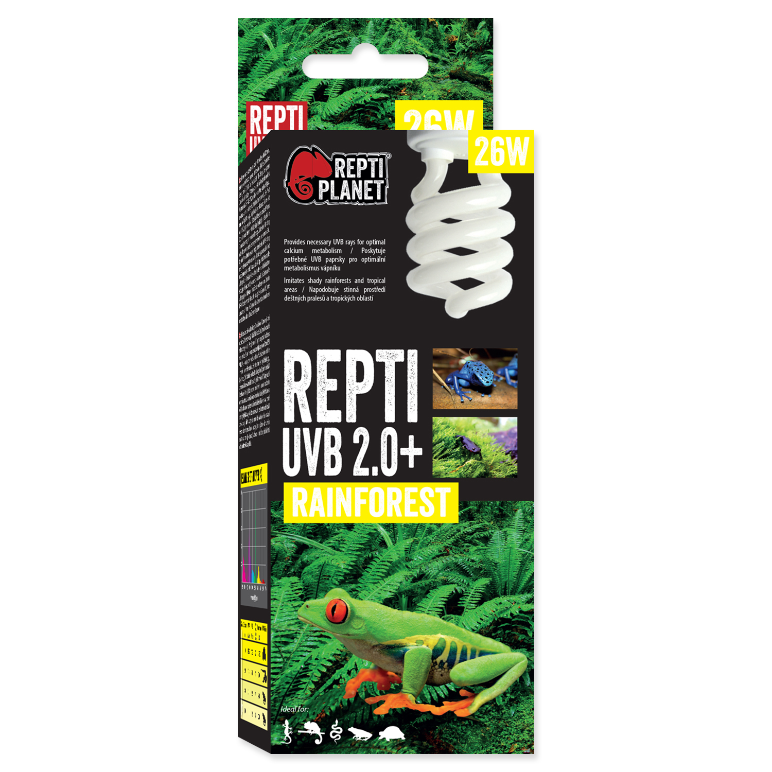 Žárovka REPTI PLANET Repti UVB 2.0 26W