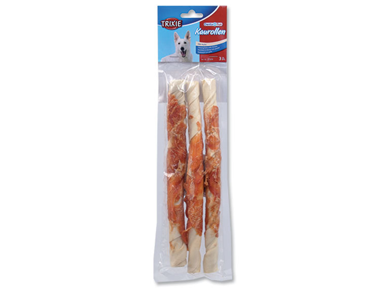 Tyčinky TRIXIE Dog Denta Fun s kuřecím masem 28 cm 250g