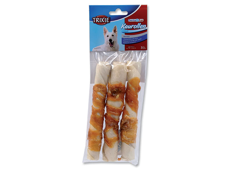 Tyčinky TRIXIE Dog Denta Fun s kachním masem 17 cm 140g