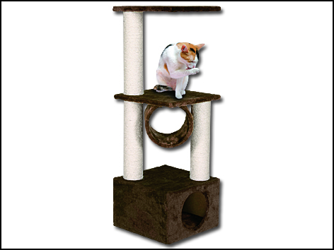 Odpočívadlo MAGIC CAT Tamara hnědé 109 cm