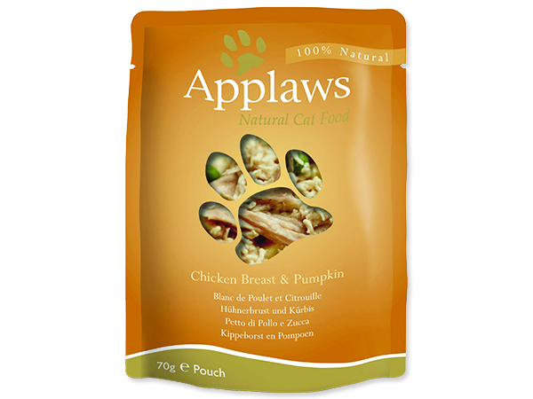 Kapsička APPLAWS Cat Chicken & Pumpkin 70g