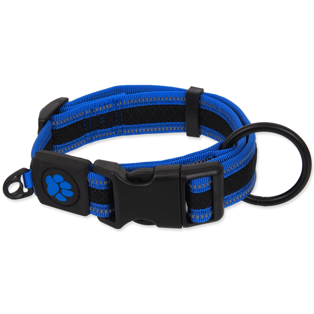 Obojek ACTIVE DOG Fluffy modrý L