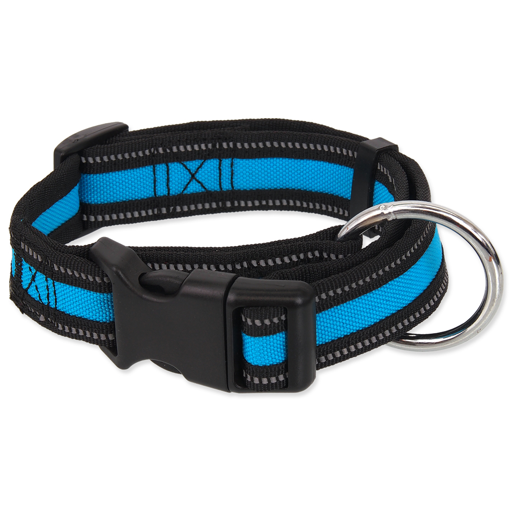 Obojek DOG FANTASY Neoprene modrý M
