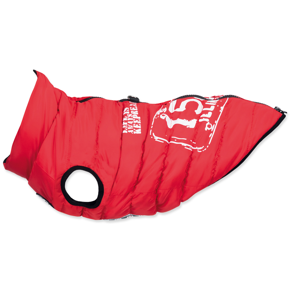 Bunda TRIXIE Saint-Malo with harness red S