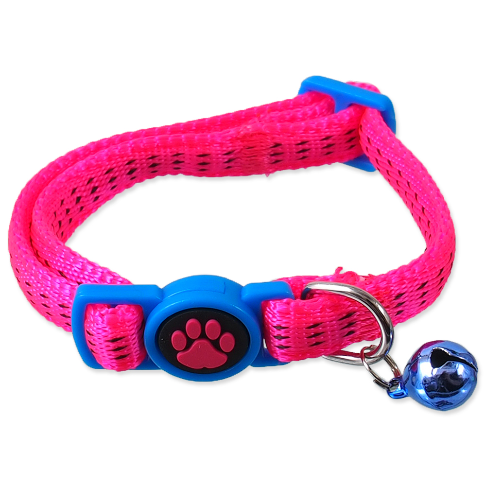 Obojek MAGIC CAT Nylon růžový XS