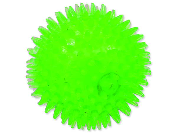 Hračka DOG FANTASY míček pískací zelený 8 cm