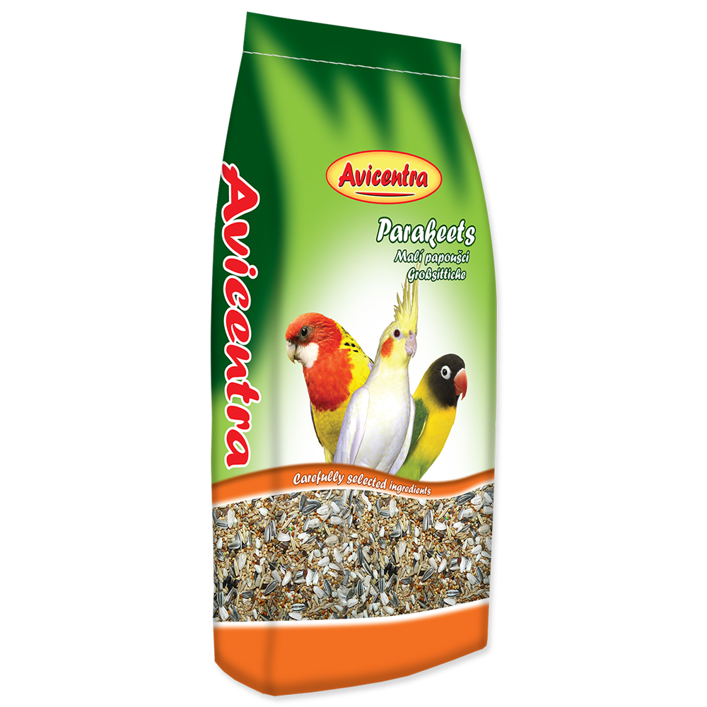 AVICENTRA standard pro malé papoušky 20kg