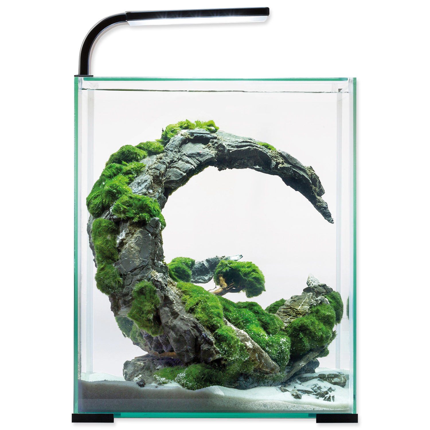 Akvárium set AQUAEL SHRIMP Day & Night 30 černé 30l POUZE OSOBNÍ ODBĚR