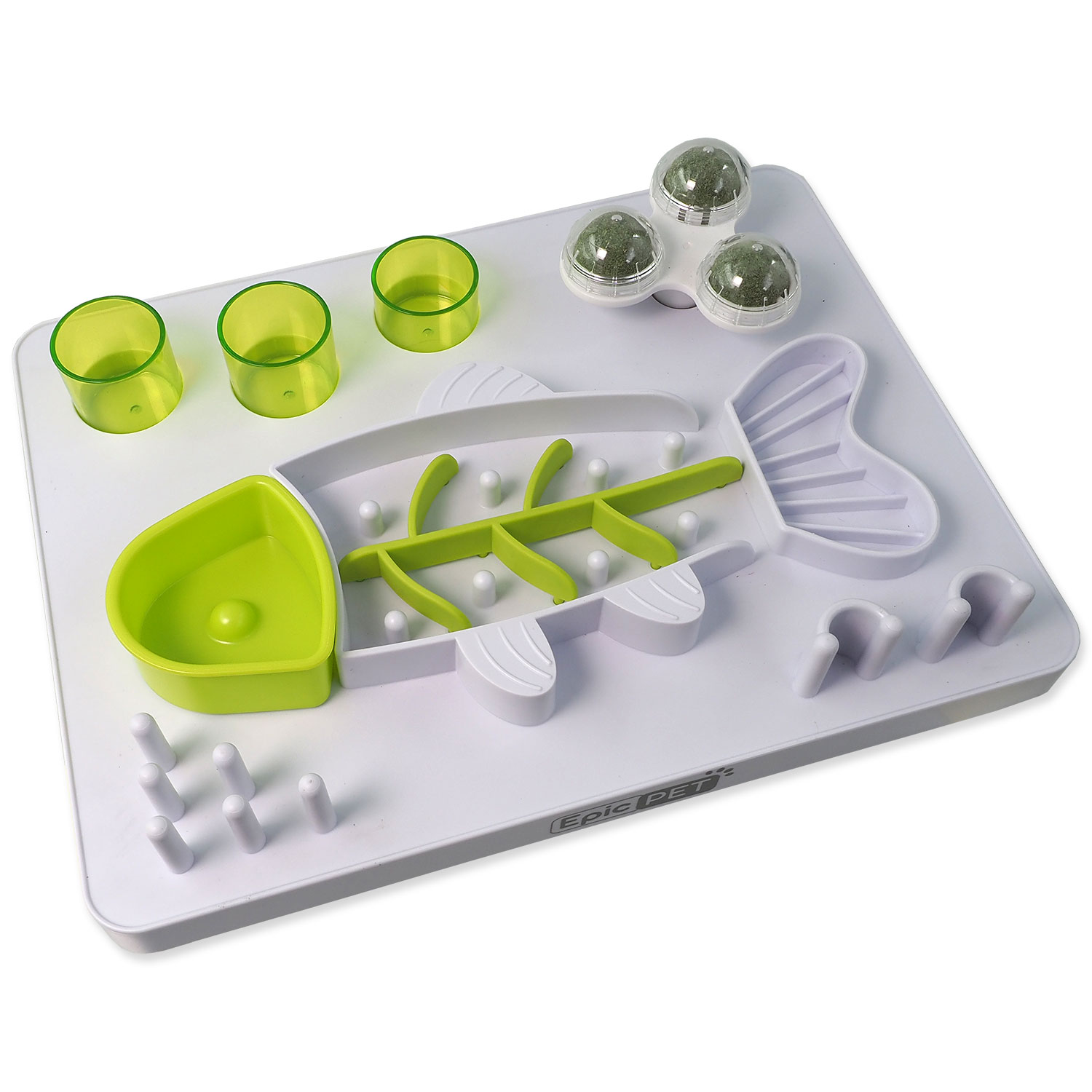 Interaktivní hračka Epic Pet Think & Eat pro kočky 30cm