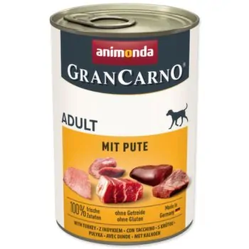Konzerva Animonda GranCarno Adult s krůtím 400g