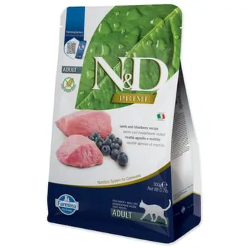 N&D GF CAT ADULT LAMB & BLUEBERRY 300g