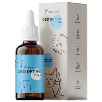 CBD olej CurePoint pro zvířata tuňák 10ml
