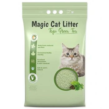 Stelivo Magic Litter Tofu zelený čaj ,5,4kg/12l