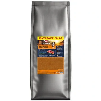 Ontario Adult Medium Lamb & Brown Rice 20 kg