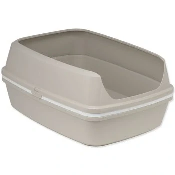 Toaleta Moderna Lift to Sift Large s roštem 50,2x38x23,7cm šedá