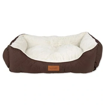 Pelech Scruffs Wilton Box Bed hnědý S 50x40cm