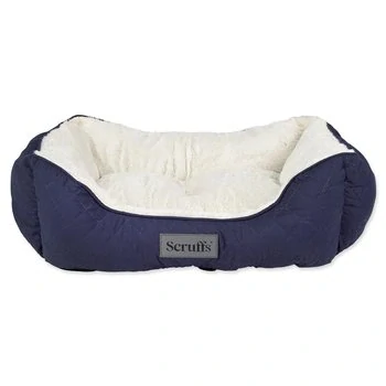 Pelech Scruffs Wilton Box Bed modrý M 60x50cm