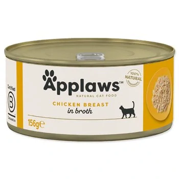 Konzerva Applaws Cat kuřecí s kuřecími játry 156g