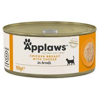 Konzerva Applaws Cat kuřecí se sýrem 156g