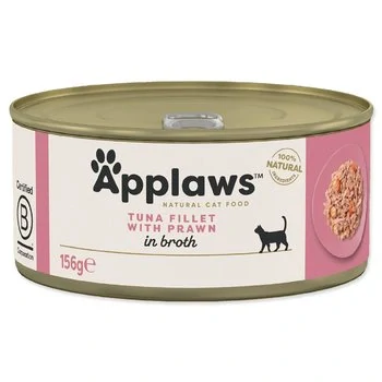 Konzerva Applaws Cat tuňák s krevetami 156g