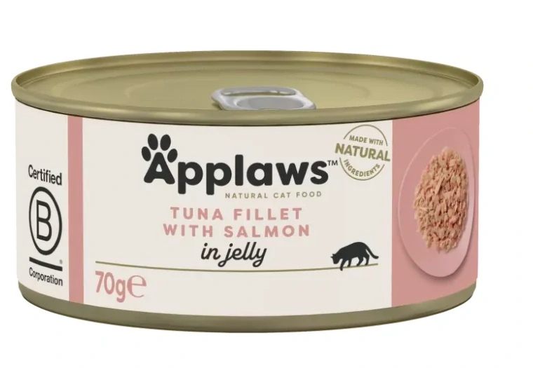 Konzerva Applaws Cat tuňák s lososem 70g