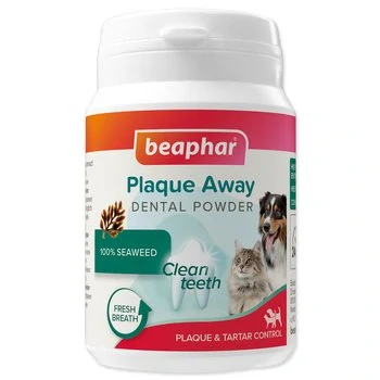 Prášek Beaphar dentální Plaque away 80g
