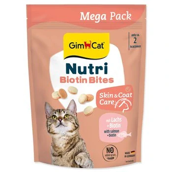 Pochoutka GimCat Nutri Biotin Bites 425g