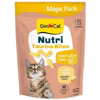 Pochoutka GimCat Nutri Taurine Bites s tvarohem 425g