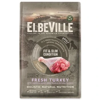 Krmivo ELBEVILLE Adult All Breeds Fit and Slim Condition Fresh Turkey 11,4kg
