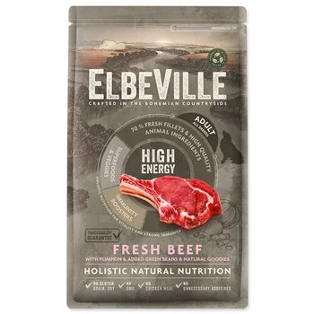 Krmivo ELBEVILLE Adult All Breeds High Energy Fresh Beef 4kg