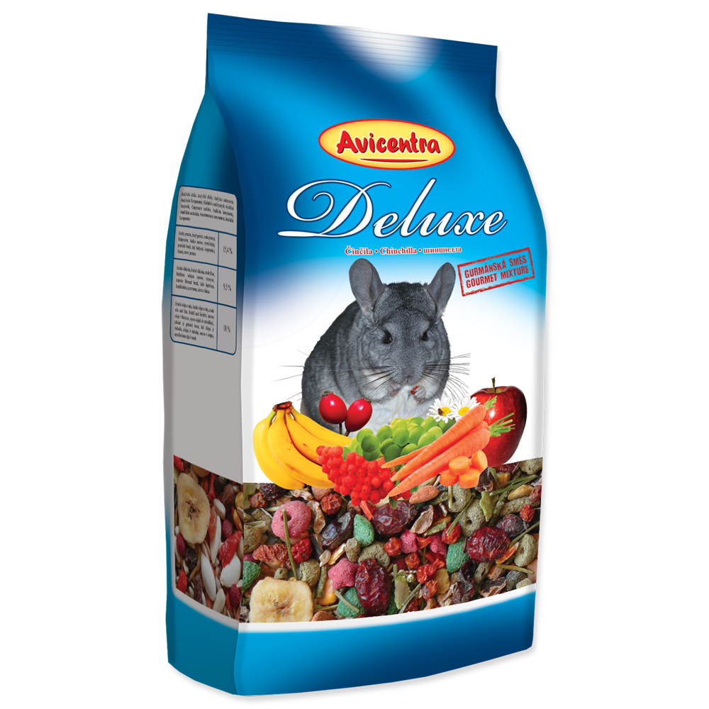 AVICENTRA deluxe pro činčily 1kg