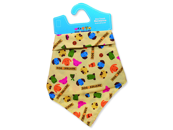 Šátek DOG SQUARE bandana L