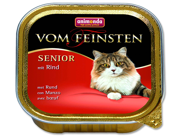 Paštika ANIMONDA Vom Feinsten Senior hovězí 100g