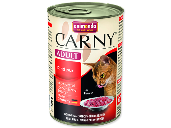 Konzerva ANIMONDA Carny Adult hovězí 400g