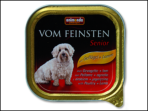 Paštika ANIMONDA Vom Feinsten Senior kuře + jehně 150g