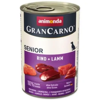 Konzerva ANIMONDA Gran Carno Senior hovězí + jehně 400g