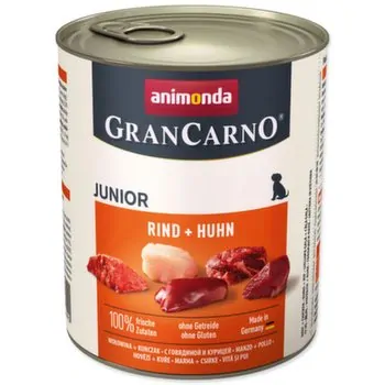 Konzerva ANIMONDA Gran Carno Junior hovězí + kuře 800g