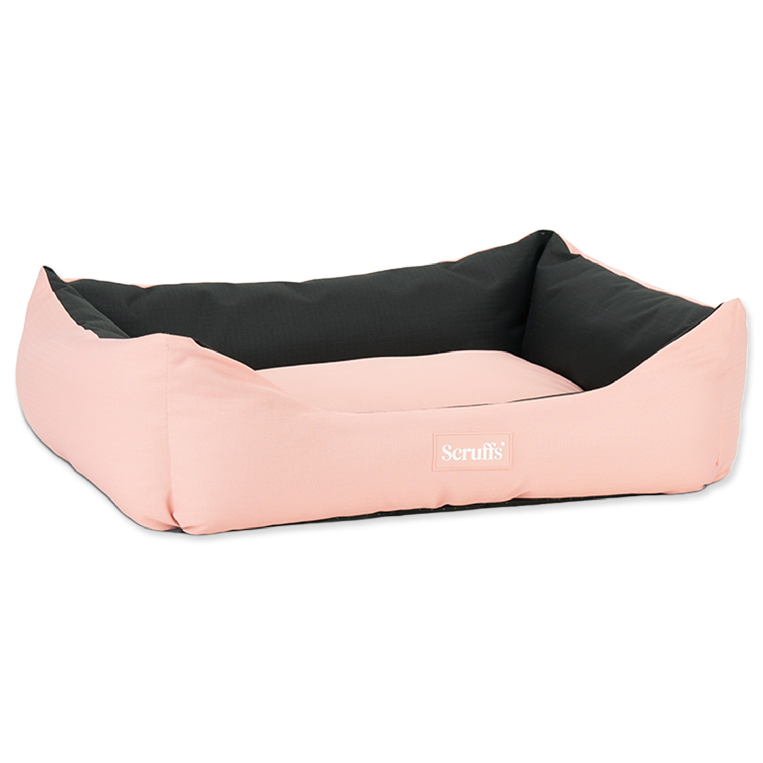 Pelíšek SCRUFFS Expedition Box Bed Rose Quartz XL 90 x 70cm