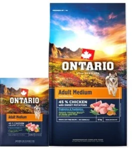 Ontario Adult Medium Chicken & Sweet Potatoes 12 kg
