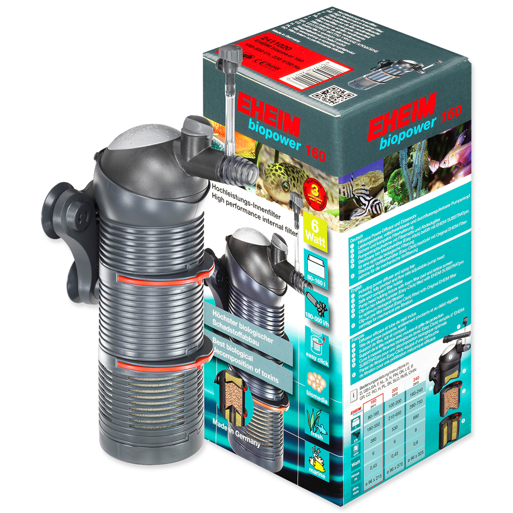 Filtr EHEIM Biopower 200 vnitřní