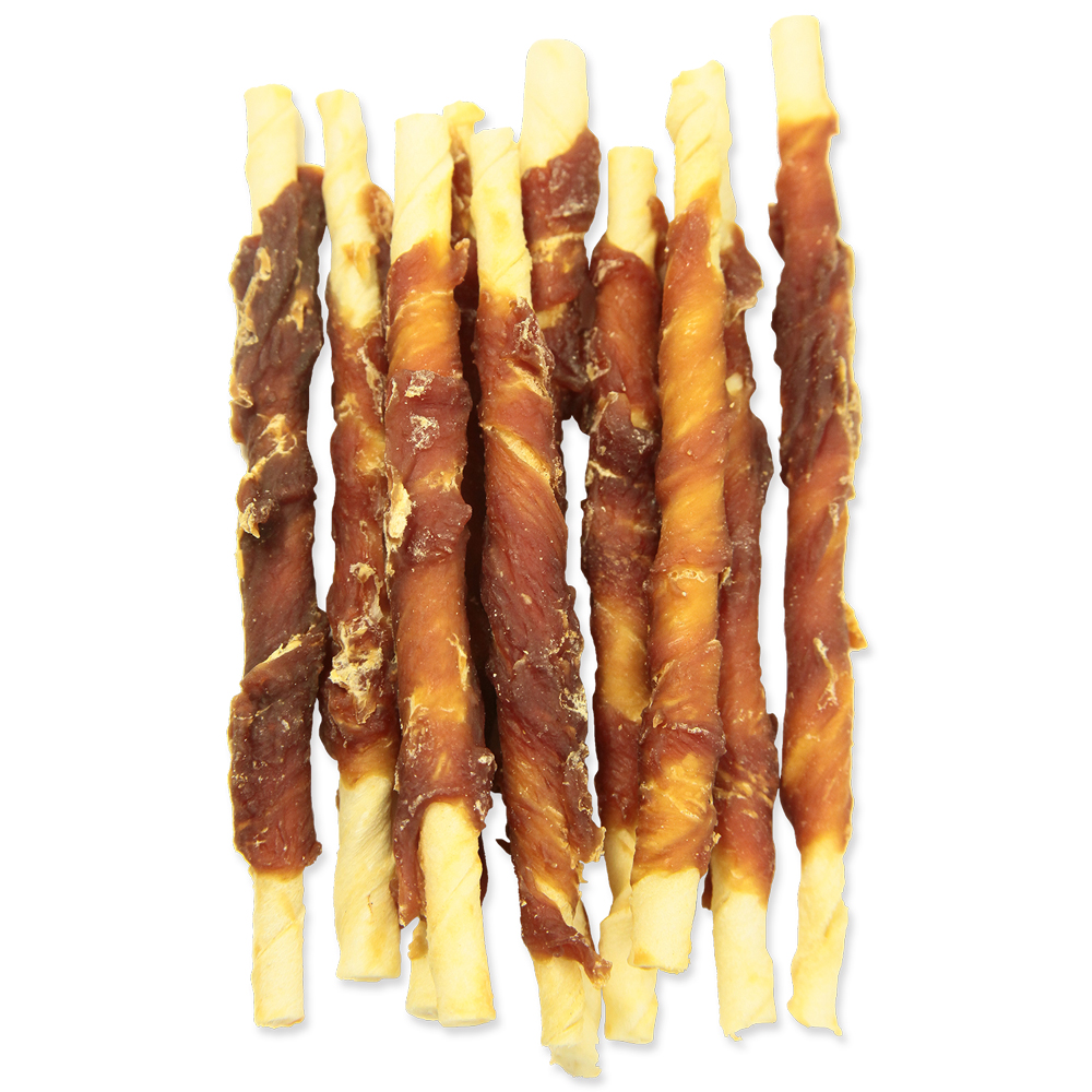 Pochoutka RASCO Premium tyčinky bůvolí obalené kachním masem 80g