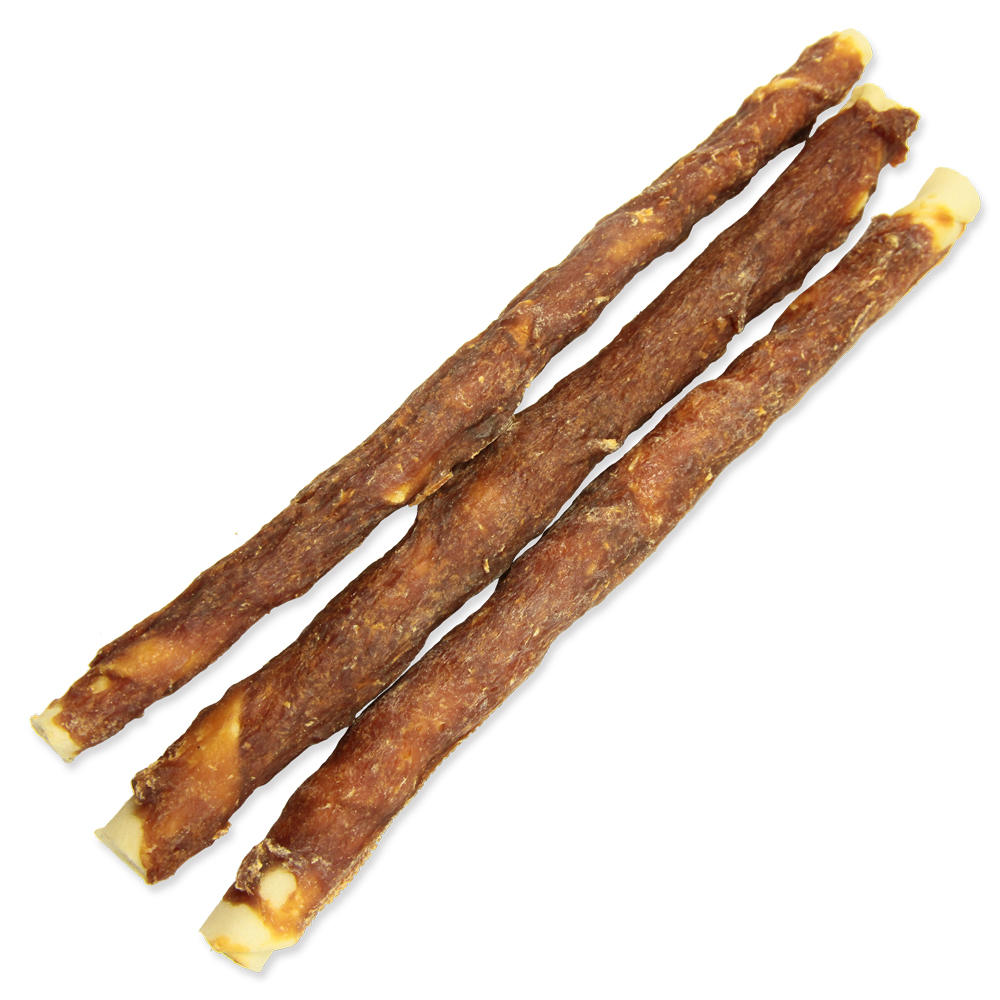 Pochoutka RASCO Premium 3 tyčinky bůvolí obalené kachním masem 250g