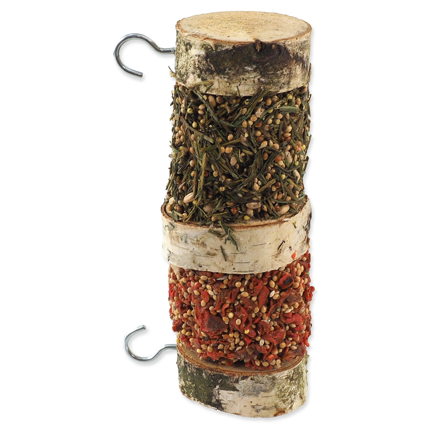 Pochoutka NATURE LAND Nibble válec dva druhy zeleniny 160g