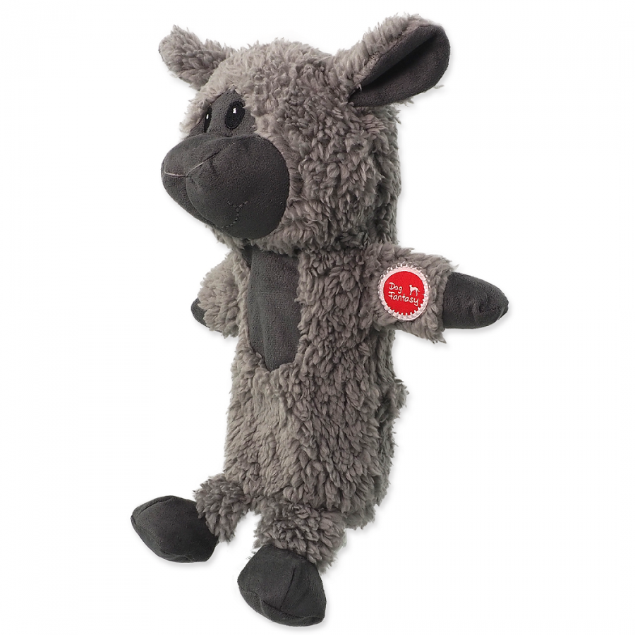 Hračka Dog Fantasy Snuggle mix zvířat s plastovou lahví 26cm