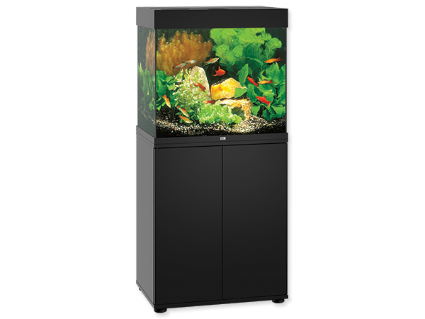 Akvárium set JUWEL Lido LED 120 černé 120l POUZE OSOBNÍ ODBĚR