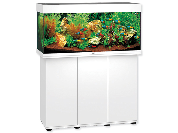 Akvárium set JUWEL Rio LED 180 bílé 180l POUZE OSOBNÍ ODBĚR