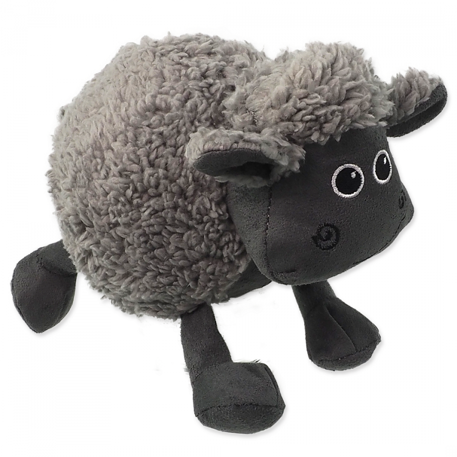 Hračka Dog Fantasy Snuggle mix zvířat s pískacím míčem 15cm