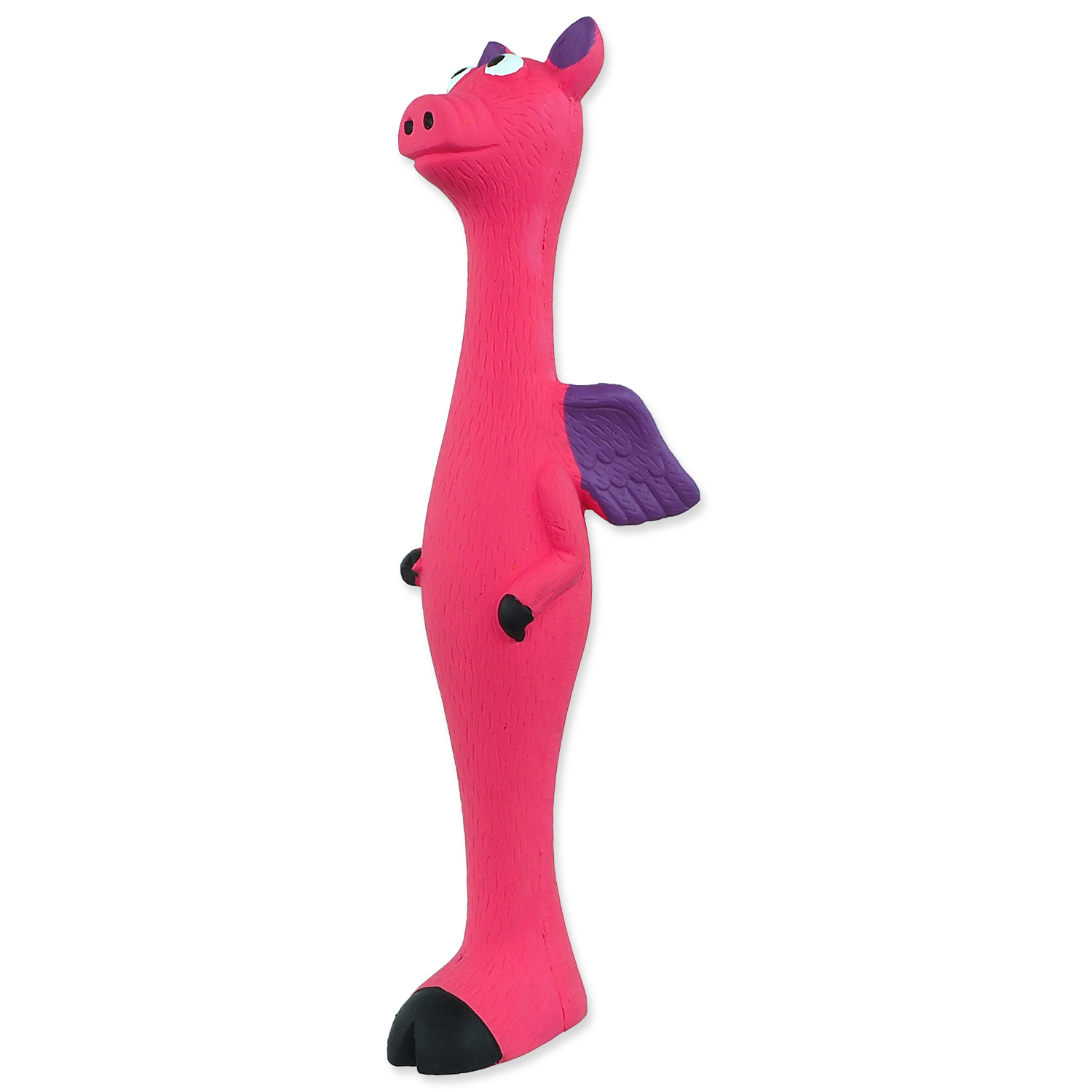 Hračka DOG FANTASY Latex zvířátka s křídly mix 25 cm